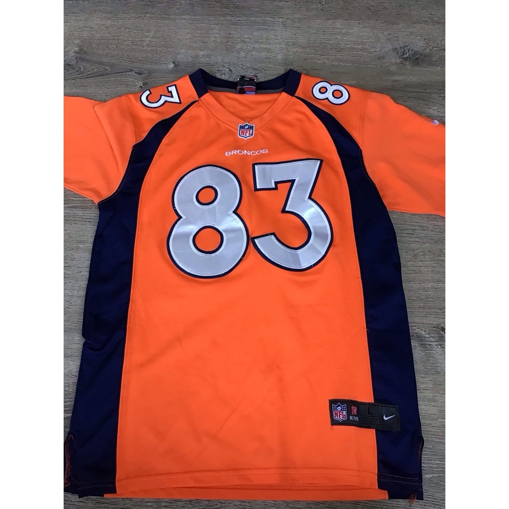Nike Denver Broncos Wes Welker Youth NFL On Field L 14/16 Super Bowl Jersey
